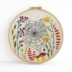 Spiderweb Embroidery Kit - Small World Goods