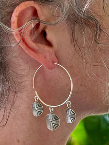 Spiral Hoop Earrings - Small World Goods