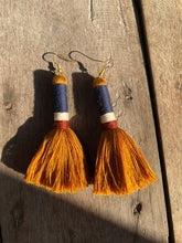 Load image into Gallery viewer, Tall Tassel Earrings - Small World Goods