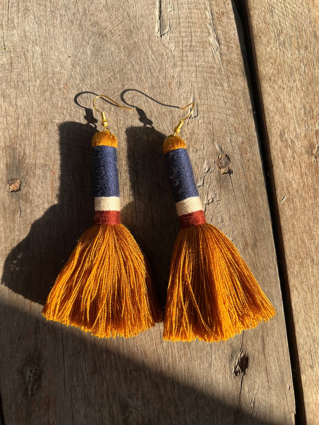 Tall Tassel Earrings - Small World Goods