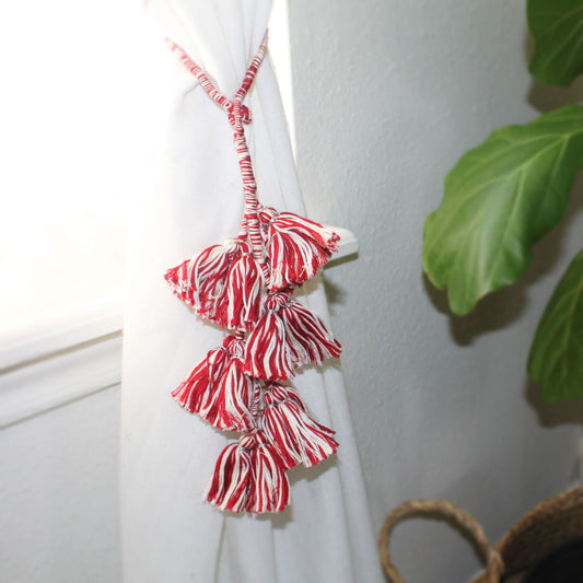 Tassel Curtain Tie, Various Colors - Small World Goods