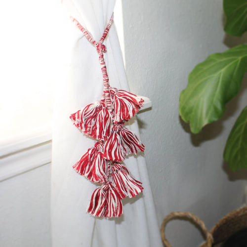 Tassel Curtain Tie, Various Colors - Small World Goods