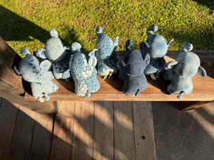 Thai Indigo Elephant Toys - Small World Goods