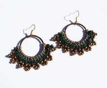 Load image into Gallery viewer, Thai Macramé Earrings *various colors* - Small World Goods