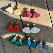 Load image into Gallery viewer, Thai Tassel Earrings - Small World Goods