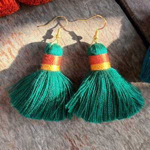 Thai Tassel Earrings - Small World Goods