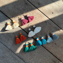 Load image into Gallery viewer, Thai Tassel Earrings - Small World Goods