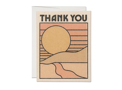 Thank You Sun Card - Small World Goods