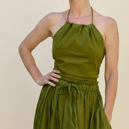 Patan Top, matcha green