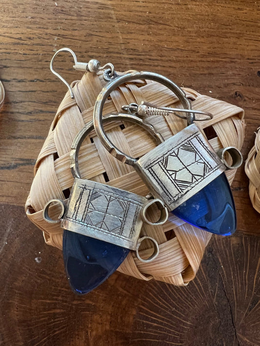 Tuareg Cross Earrings - Small World Goods
