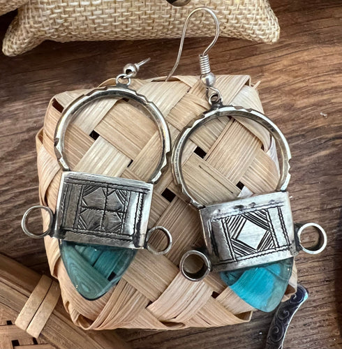 Tuareg Cross Earrings - Small World Goods