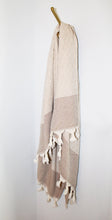 Load image into Gallery viewer, Turkish Towel, Aisha in Latte - Small World Goods