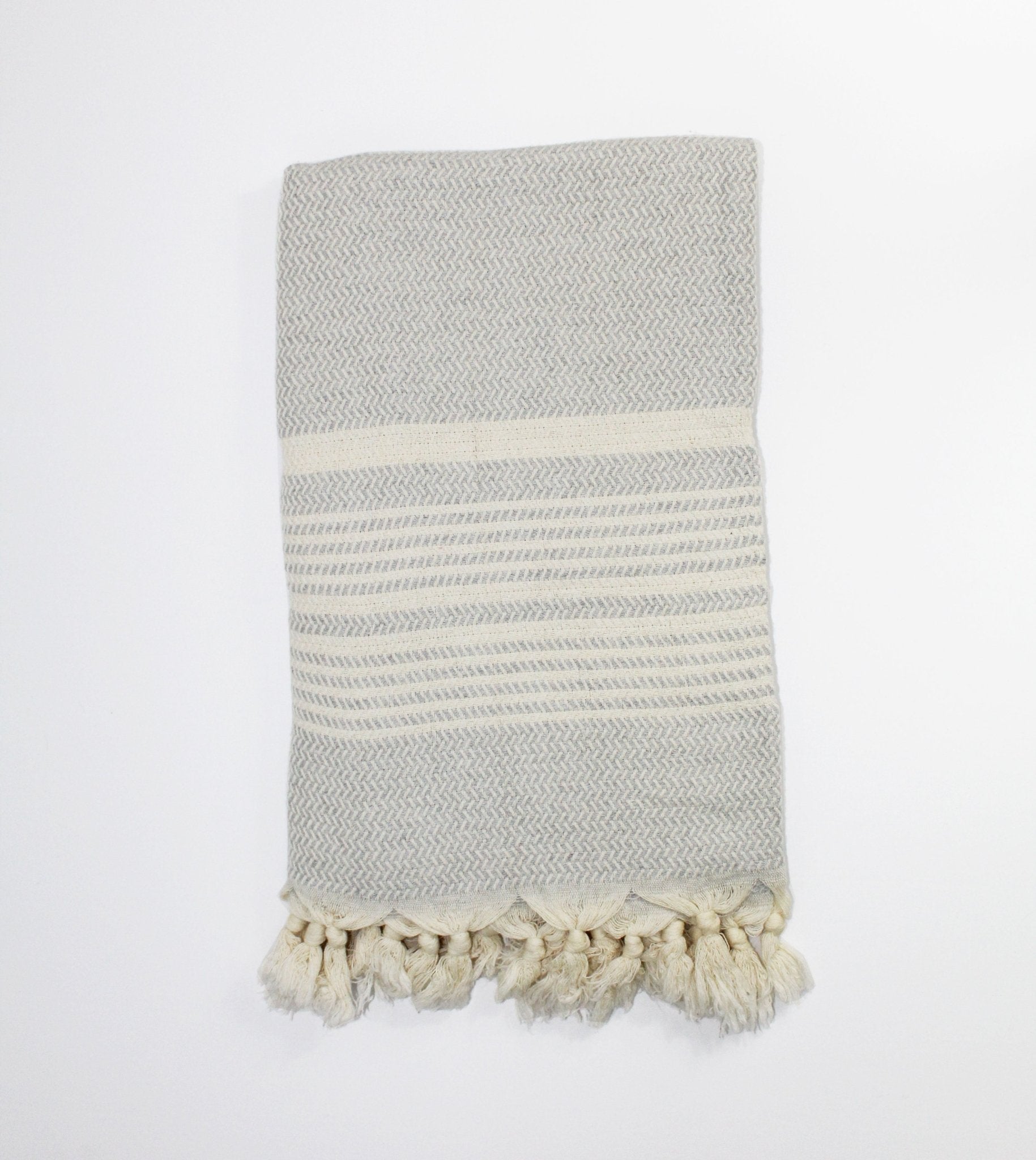 Turkish Towel, Hanzade in Mist - Small World Goods