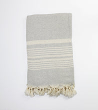 Load image into Gallery viewer, Turkish Towel, Hanzade in Mist - Small World Goods