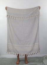 Load image into Gallery viewer, Turkish Towel, Hanzade in Mist - Small World Goods