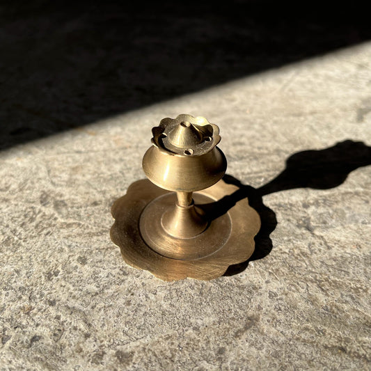 Vintage Brass Incense Holder - Small World Goods