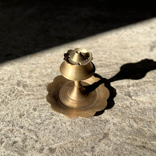 Vintage Brass Incense Holder - Small World Goods