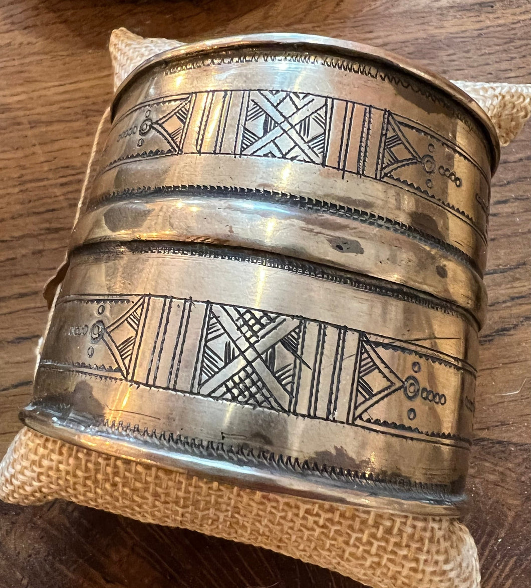 Wide Berber Cuff - Small World Goods