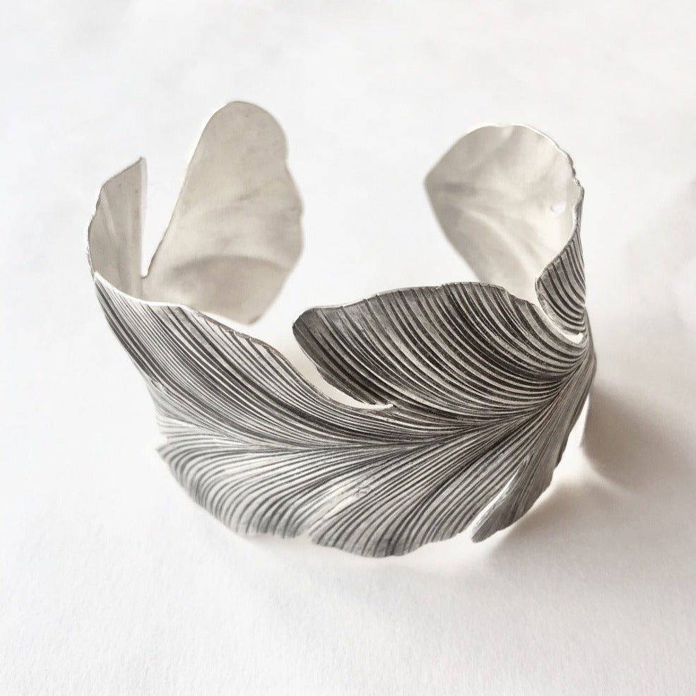 Wide Feather Bracelet - Small World Goods