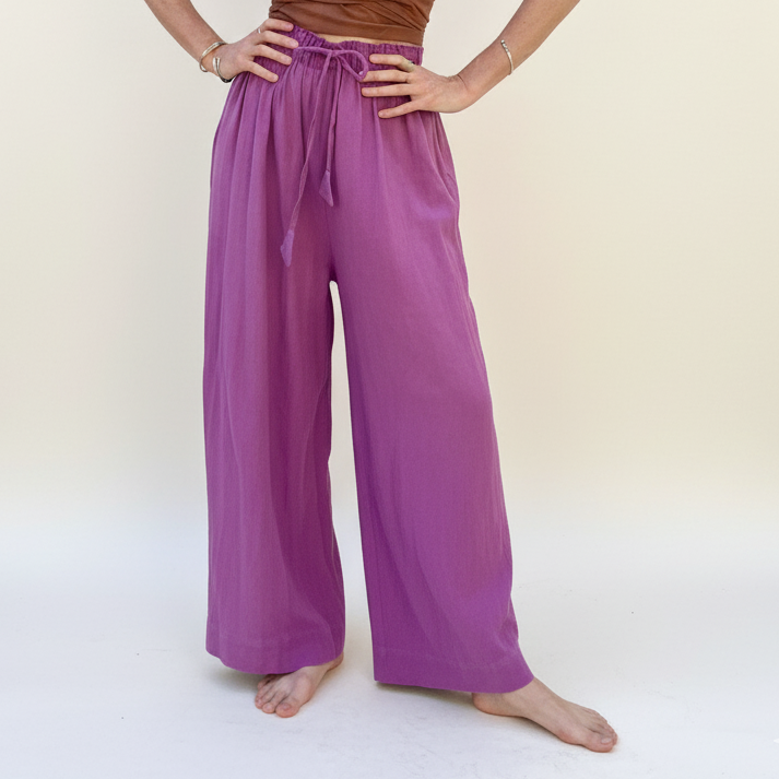 Rabina Trousers, gentle purple