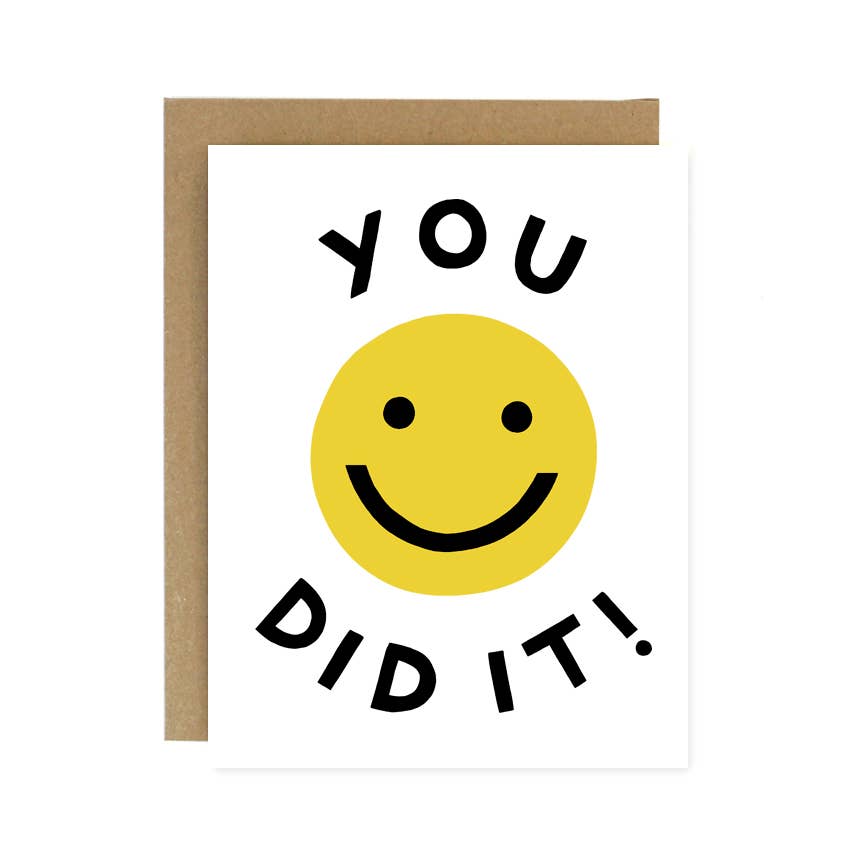 You Did It! Card - Small World Goods