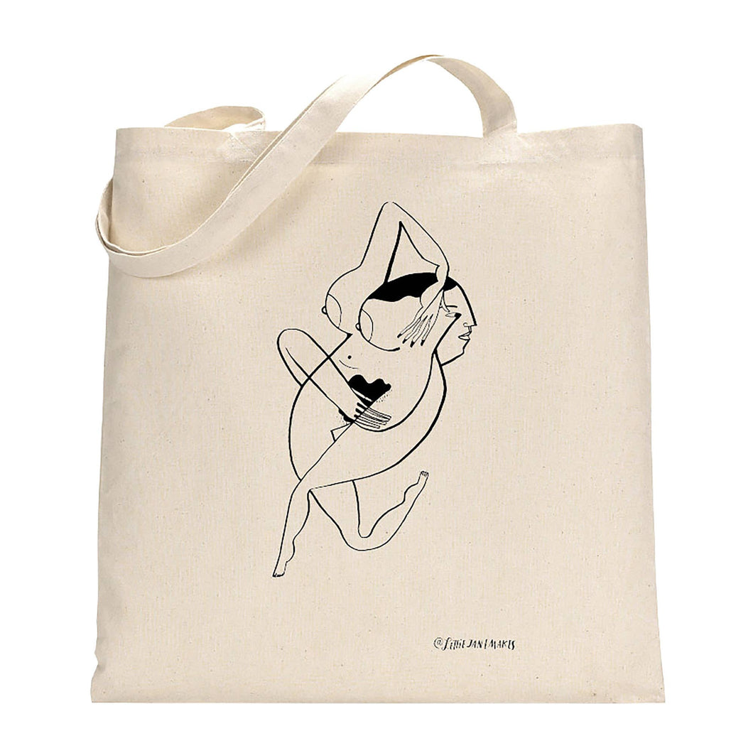 Shuzo Azuchi Gulliver original art tote bag