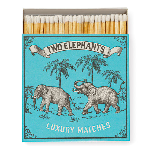 Elephants Matchbox