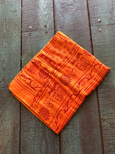 Cotton Mantra Sarong/Scarf/Beach Blanket/Towel/Etc, Various Colors - GadaboutGoods