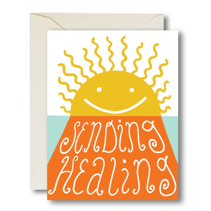 Healing Sun Card