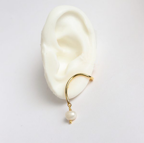 Baroque Pearl Ear Wrap