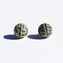 Load image into Gallery viewer, Hmong Indigo Earrings