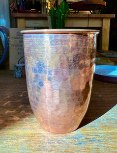 Hand Hammered Copper Cups