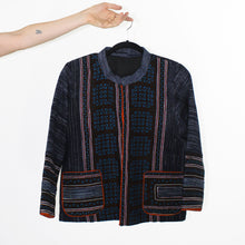 Load image into Gallery viewer, Hmong Jacket, Blue Accents