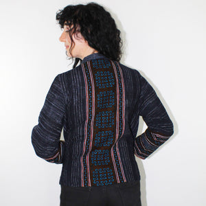 Hmong Jacket, Blue Accents
