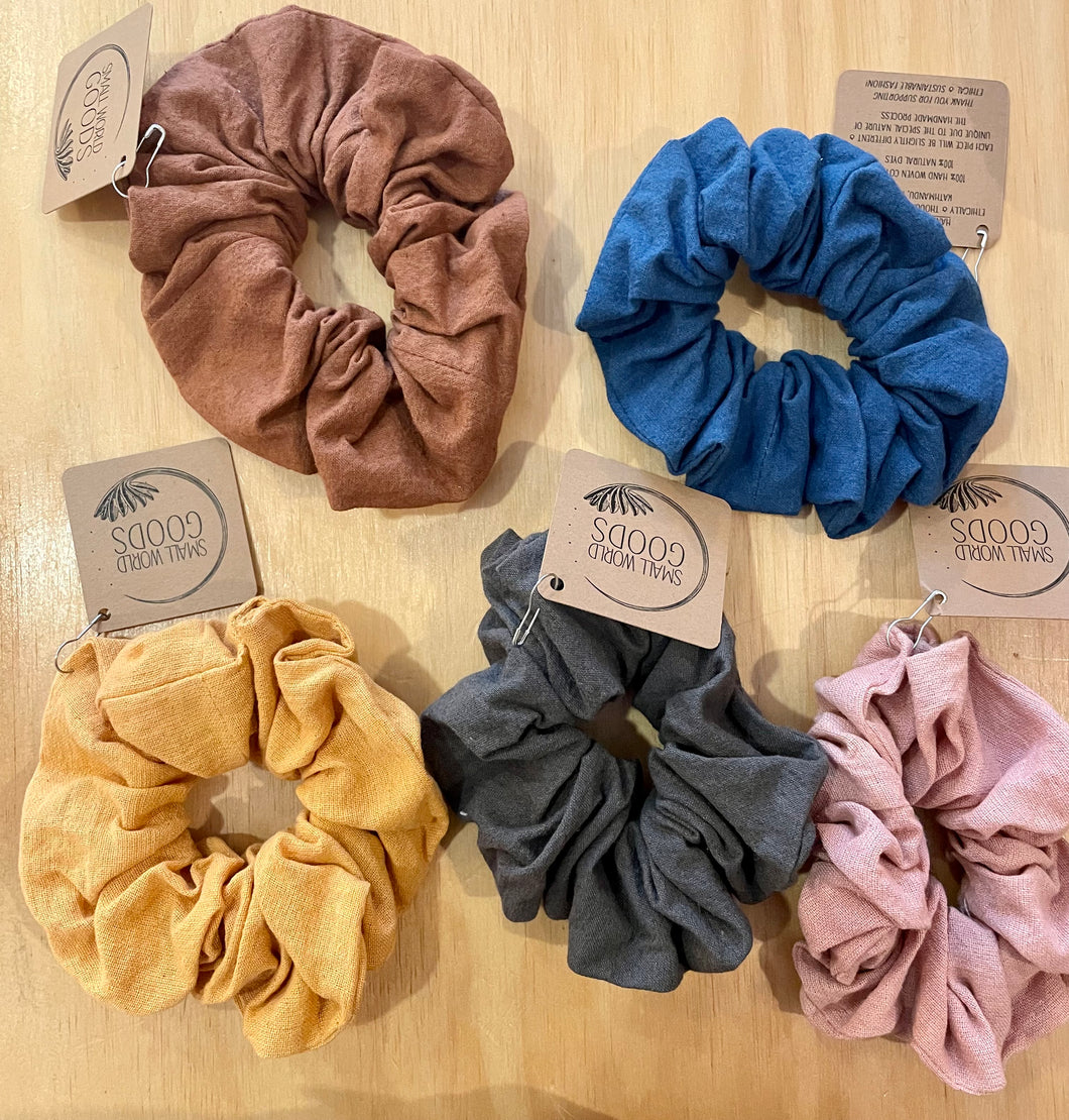 Plant Dyed Scrunchies