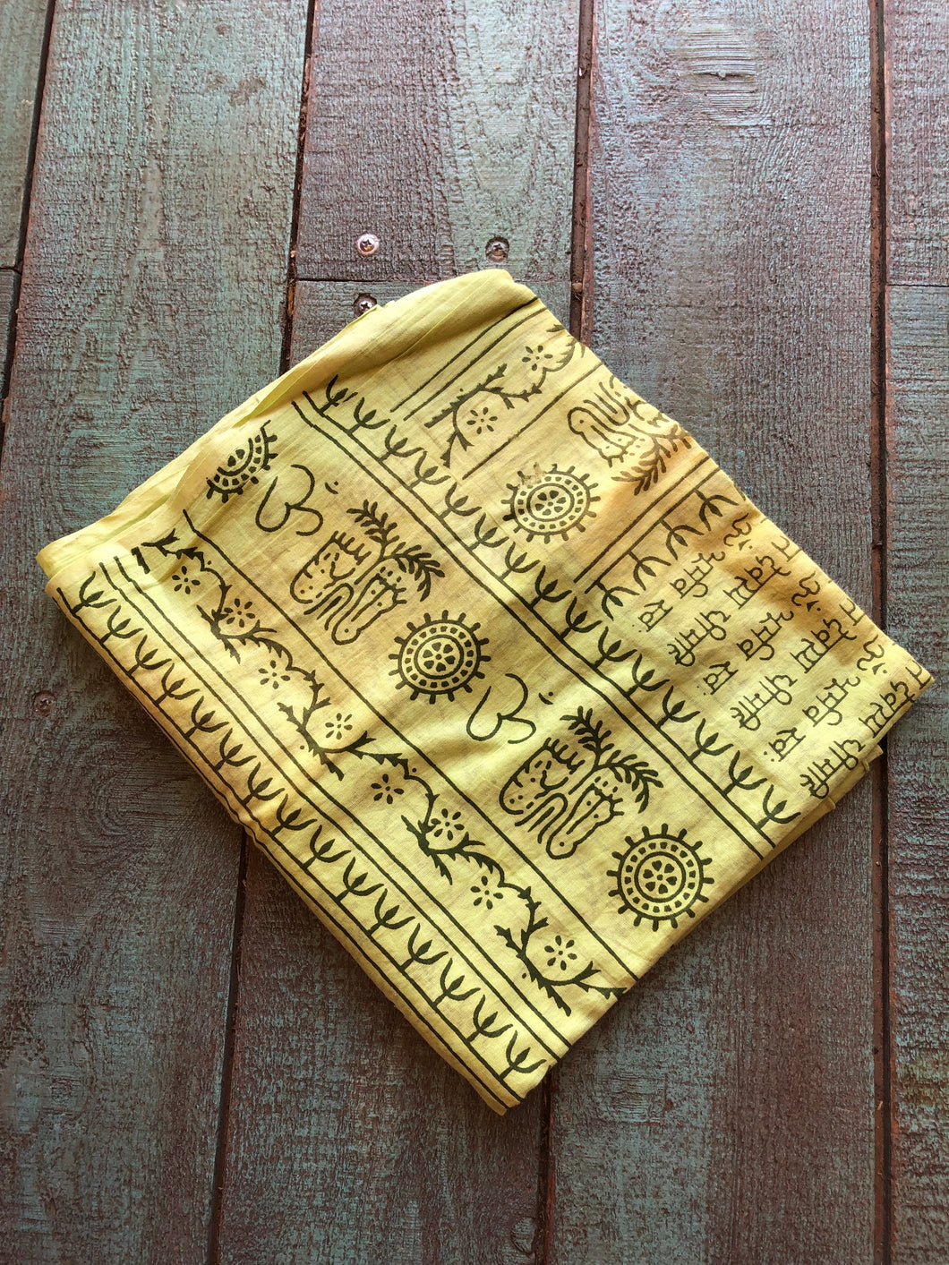 Cotton Mantra Sarong/Scarf/Beach Blanket/Towel/Etc, Various Colors - GadaboutGoods