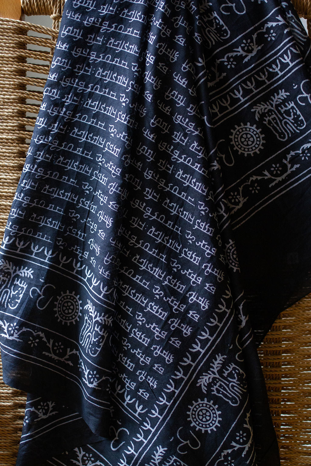 Cotton Mantra Sarong/Scarf/Beach Blanket/Towel/Etc, Various Colors - GadaboutGoods