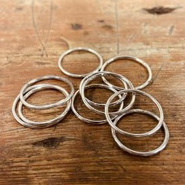 Silver Stacker Rings, Various