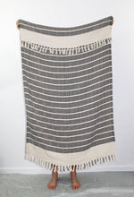 Load image into Gallery viewer, Turkish Towel, Zeynep in Black