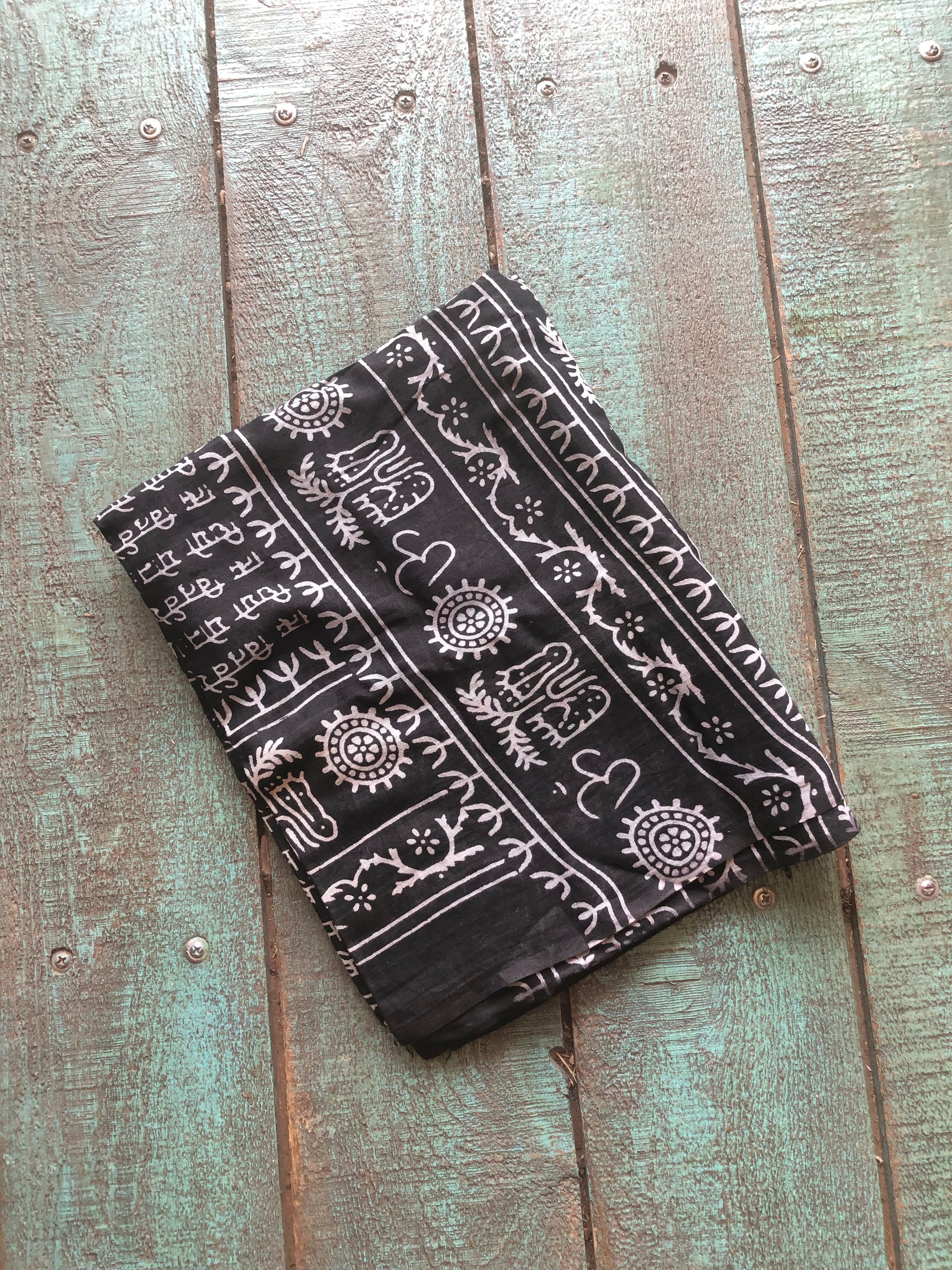 Cotton Mantra Sarong/Scarf/Beach Blanket/Towel/Etc, Various Colors - GadaboutGoods