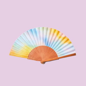 Hand fan, Aurora Skies, Standard size